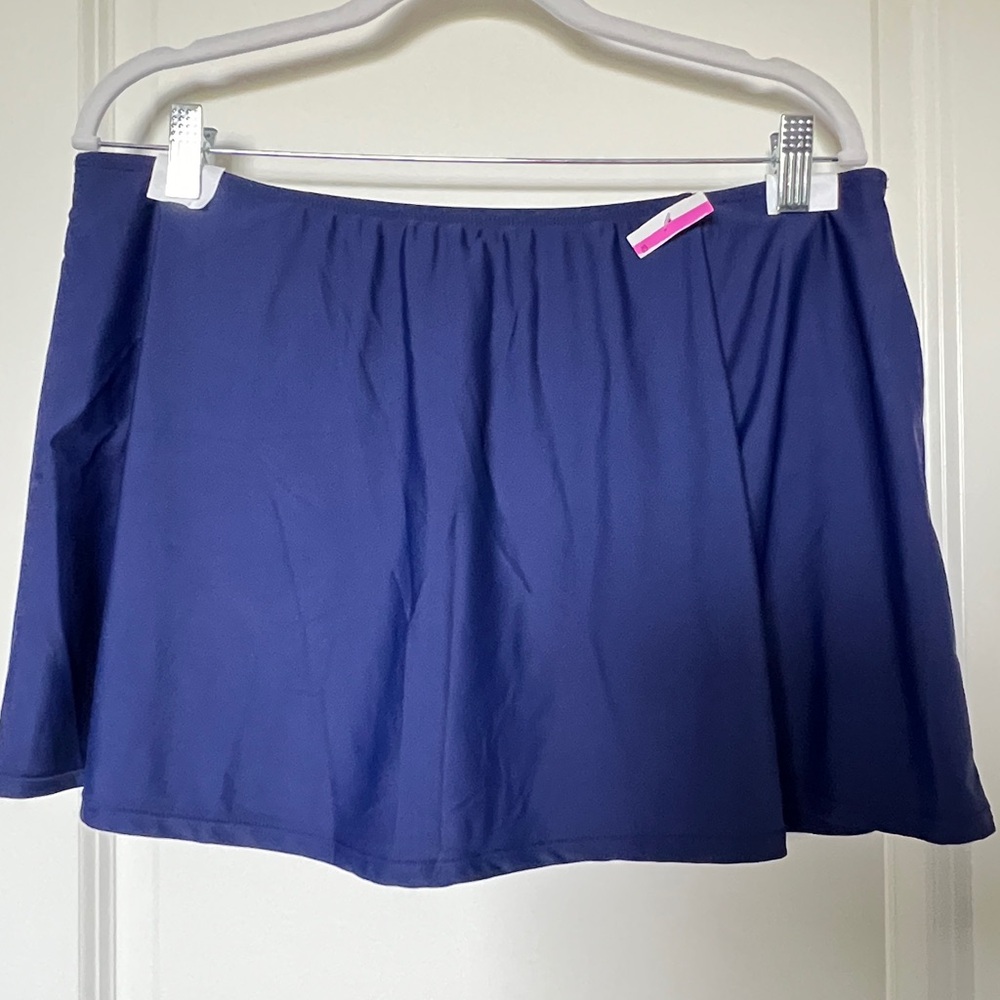 NWT Nicole Miller Swim Skirt Plus Size 1X